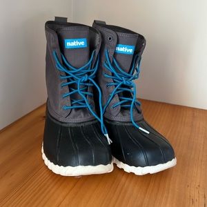 Native lightweight men’s rain boots